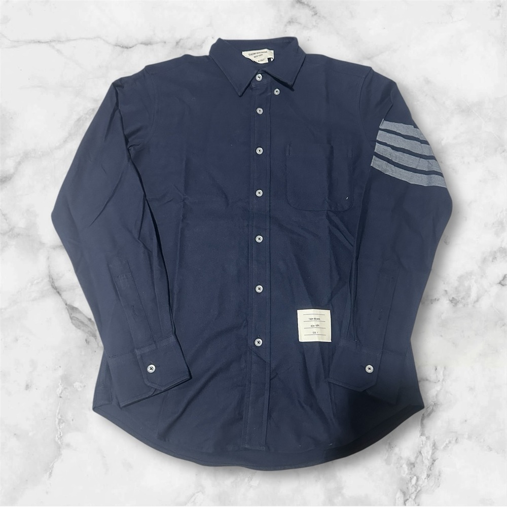 Thom browne Navy Blue Men's Shirt